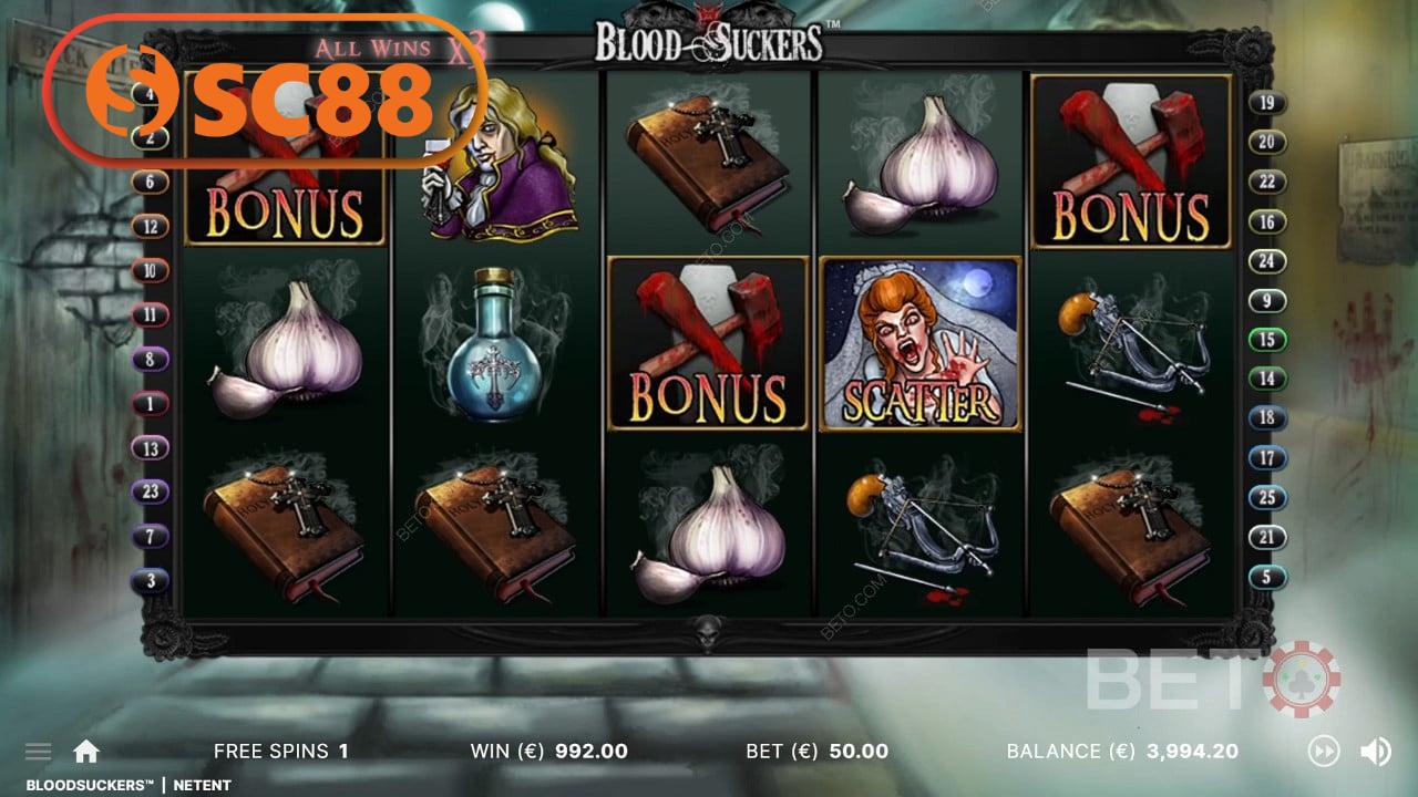 Blood Suckers với bối cảnh ma cà rồng